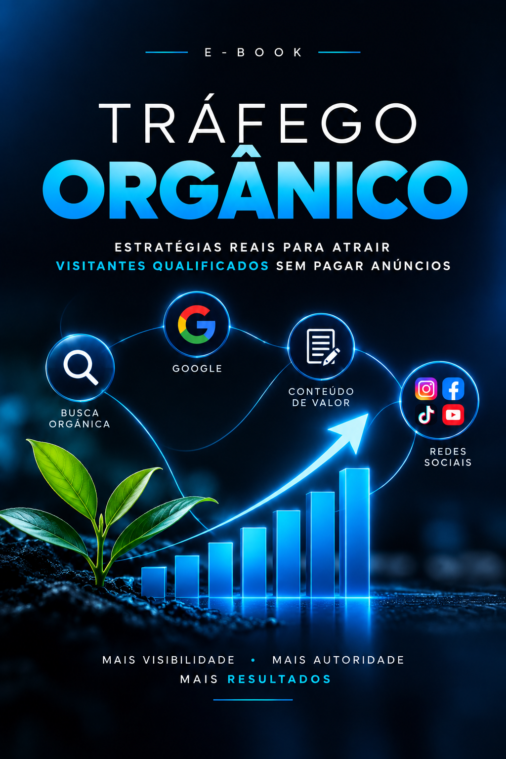 Capa do eBook Tráfego Orgânico